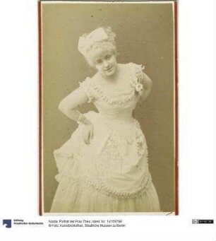Porträt der Frau Théo