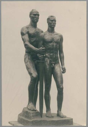 Krieger-Ehrenmal Stralsund, 1934/35, Bronze