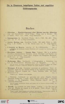 Bücher (Nr. 1-364)