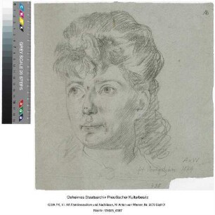 Portraitstudie: Fräulein Pringsheim
