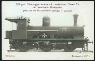 3/3 gek. Güterzuglokomotive mit Lenkachsen