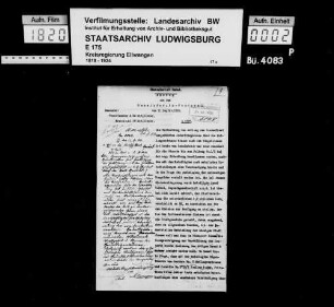 Zwangsenteignungen, OA Gmünd