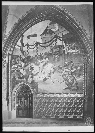 Meißen. Albrechtsburg, Belehnung der Prinzen Ernst und Albrecht