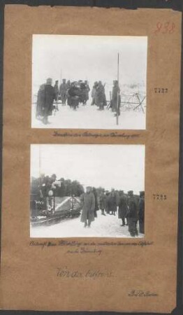 Zwischen den Stellungen vor Dünaburg 1918