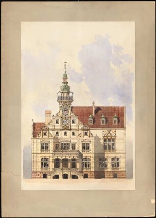 Rathaus: Hauptansicht