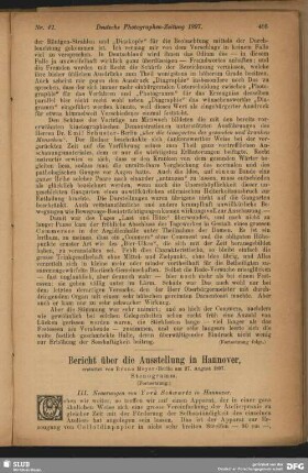 Bericht über die Ausstellung in Braunschweig