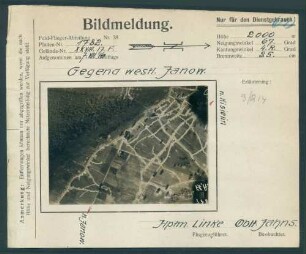 Foto der Gegend westlich von Janow (Luftbild)