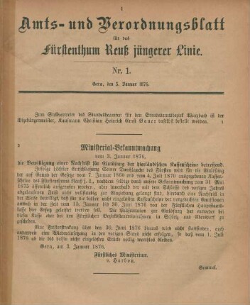 5. Januar-27. Dezember = Nr. 1-52