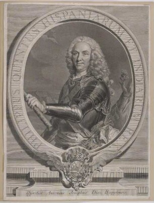 Bildnis des Philippus Quintus Hispaniarum, König von Spanien