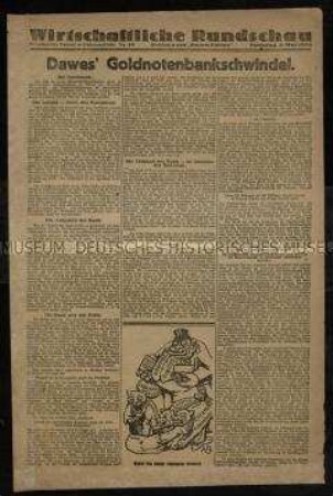 Sozialistische Zeitung. 7. Jahrgang 1924