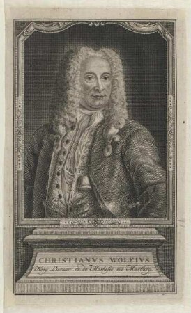 Bildnis des Christian Wolff