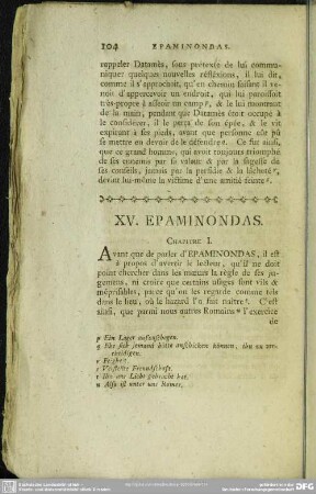 XV. Epaminondas