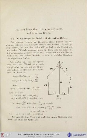 Die komplementären Figuren der nichteuklidischen Ebene