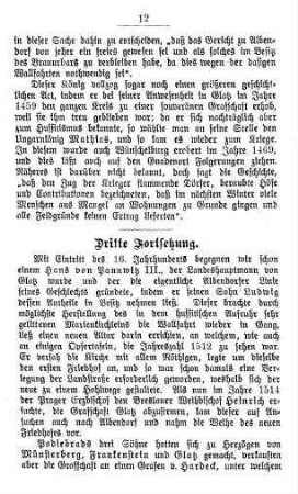 Dritte Fortsetzung.