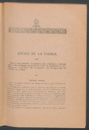 Juicios de la prensa