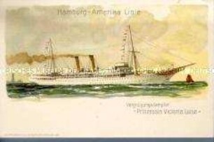 Der Vergnügungsdampfer "Prinzessin Victoria Luise"