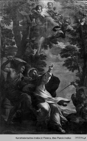 Tod des Heiligen Petrus Martyr