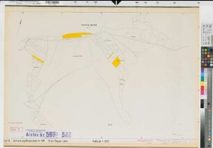 Zeppenfeld (Neunkirchen), Wiederstein (Neunkirchen), Zusammenlegung Zeppenfeld-Wiederstein, Bl. 12 Zuteilungskarte Wiederstein 8