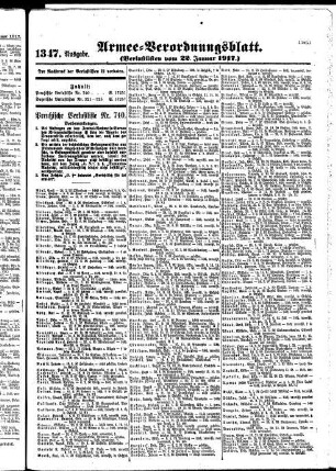 1347.Ausgabe. Montag, 22. Januar 1917