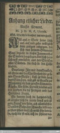 Anhang etlicher Lieder