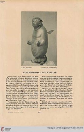 36: "Lebensgrösse" als Masstab