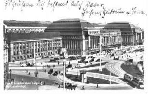 Reichsmessestadt Leipzig: Hauptbahnhof