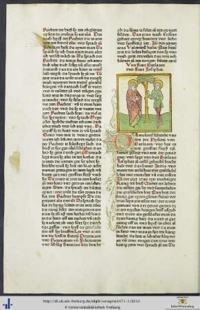 Von Sant Barlaam und Sant Josephat