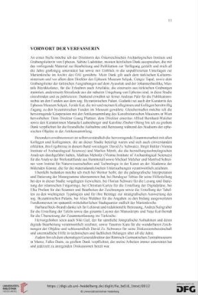 Vorwort der Verfasserin