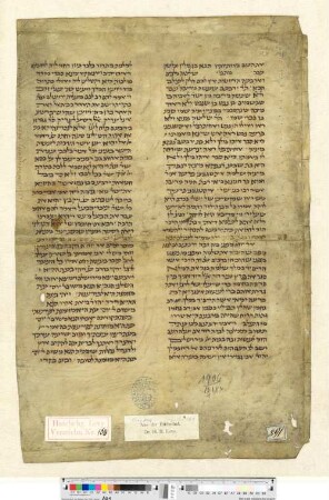 Talmud bavli : SUB Hamburg Cod. Levy 168