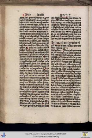 Hie nach volgen drei guot leer on thema.
