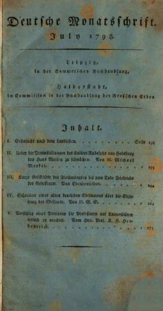 Deutsche Monatsschrift. 1798,3