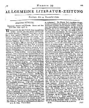 Horatia und Viburnia : Szenen aus dem alten Rom. - Dürkheim : Pfähler, 1793