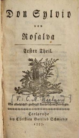 Don Sylvio von Rosalva, 1