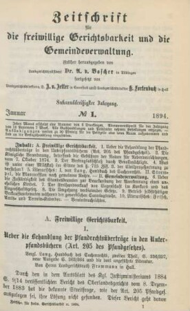Januar-Dezember = No. 1-12
