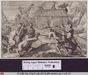 Eisbärenjagd im Eismeer 1611.