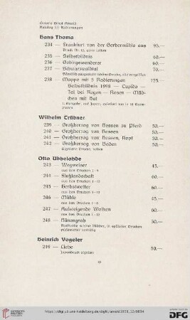 Wilhelm Trübner (Nr. 239-242)