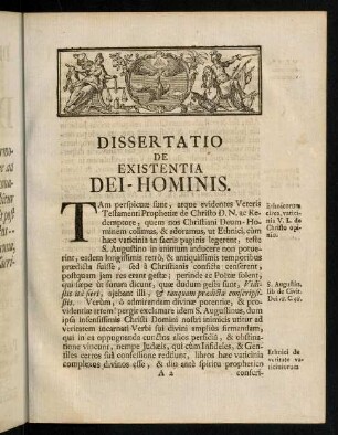 3-43, Dissertatio De Existentia Dei-Hominis.