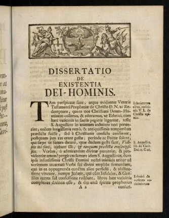 3-43, Dissertatio De Existentia Dei-Hominis.