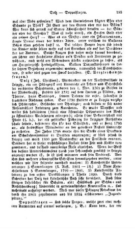 Dolz, (Joh. Christian)