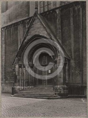 Westportal der Peterskirche Görlitz von SW