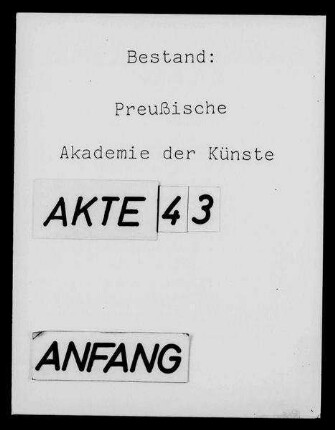 Protokolle der Sitzungen des Akademischen Senats 1843 bis 1844