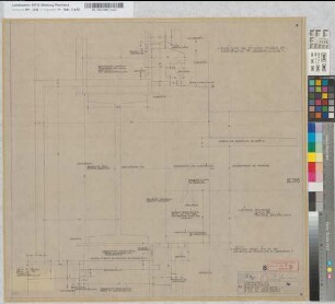 Wiederaufbau des Empfangsgebäudes [Bahnhof] Oberhausen-Sterkrade, Blatt~13: Haupteingang: Details, M.~1:1 Hge, Sknr.: 2, Fanr.: 7, Bunr.: 25