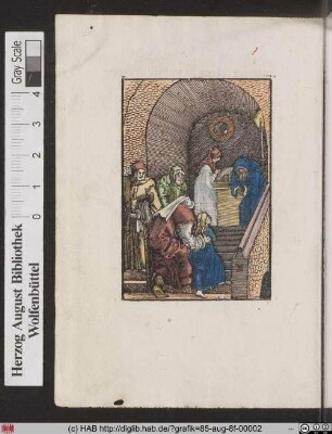 Darbringung Marias im Tempel.