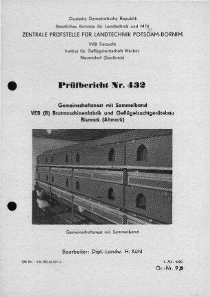 Gemeinschaftsnest mit Sammelband