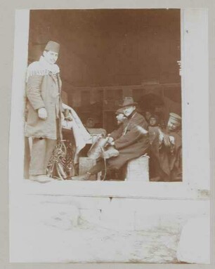 essalt 22/23/3 1905 [Schusterladen in es-salt. Riedel, Fenner, Eberhard]