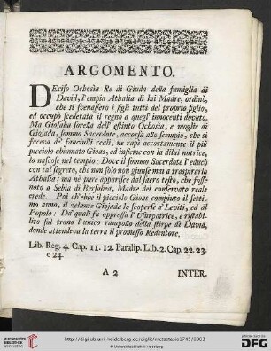 Argomento