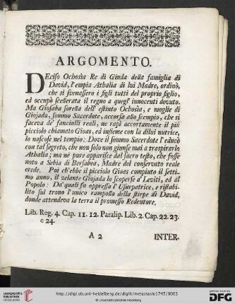 Argomento