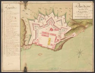 Plan du Fort de Lisle Ste. Marguerite