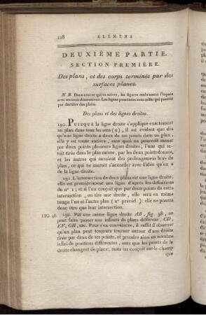 Deuxième partie. Section première.