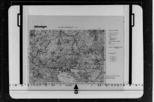 Mössingen (Forstbezirksnr. 413): Bildflugnr. 038 Flugstreifen 12-23, Reutlingen-Alb, Bildflugcode 413038000, Maßstab unbekannt